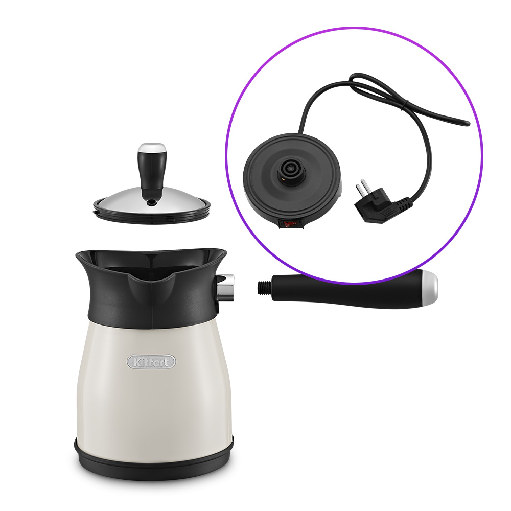 Электрическая турка KITFORT КТ-7501 - фото 3