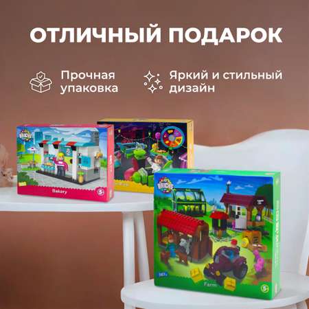Конструктор kids bricks Пекарня Парк Ферма