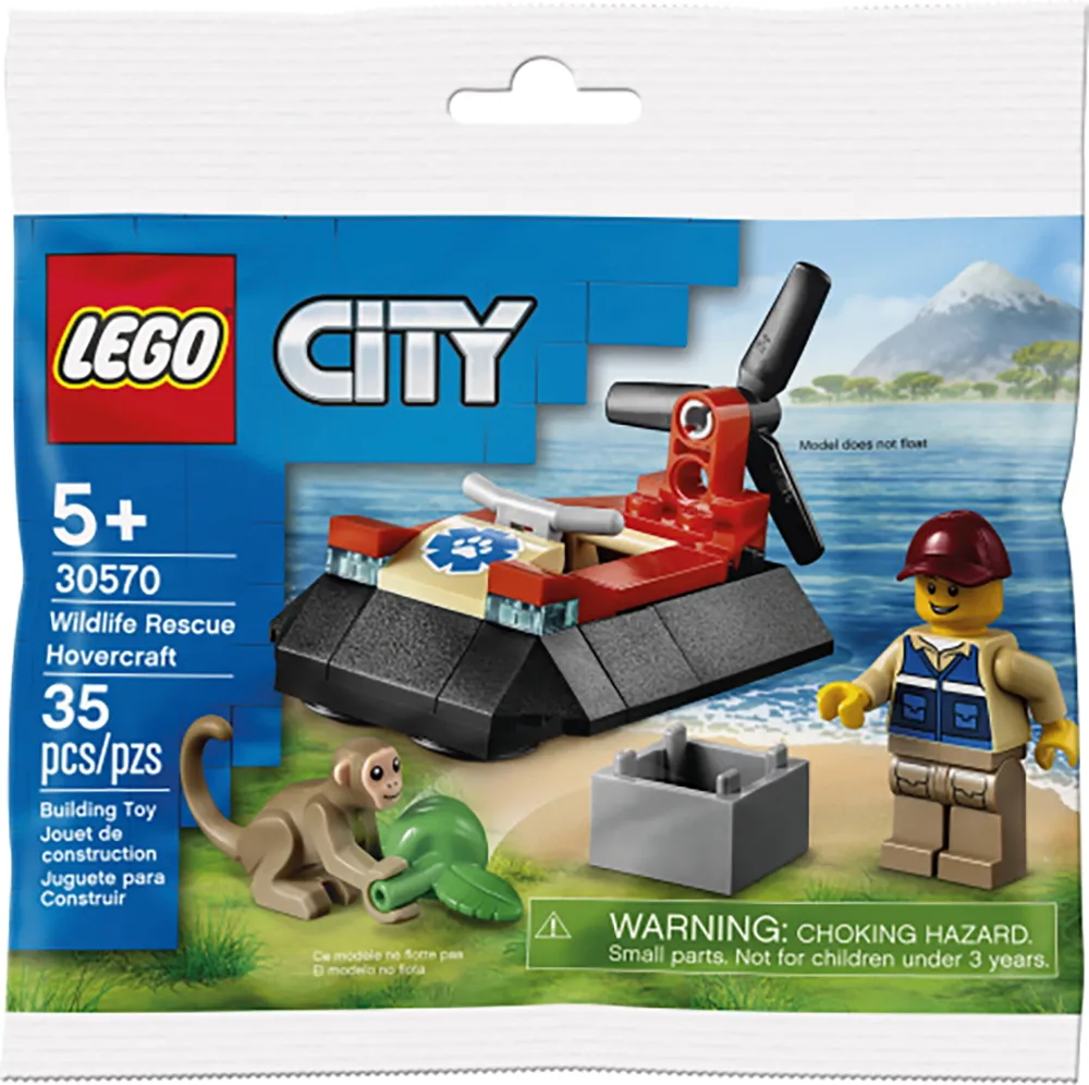 Изображение товара Конструктор LEGO City Спасательный катер на воздушной подушке 30570