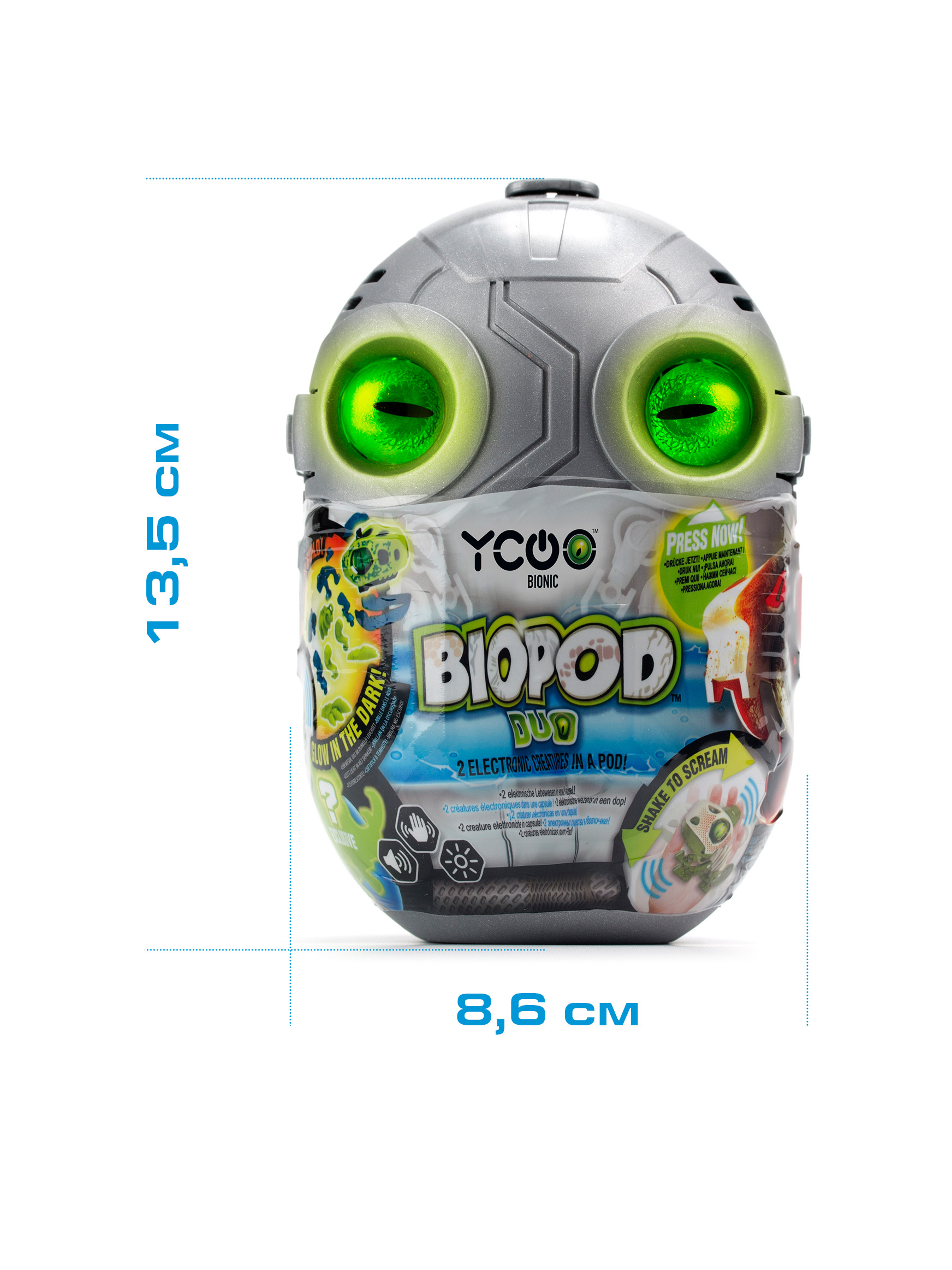 Игровой набор РУ YCOO Биопод Двойной Мамонт+Черепаха - фото 6