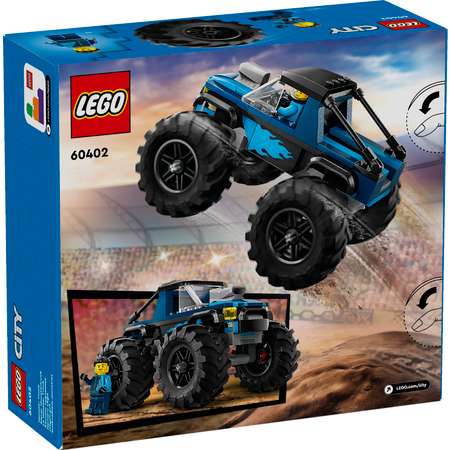 Конструктор LEGO City Синий Монстр-трак блочный