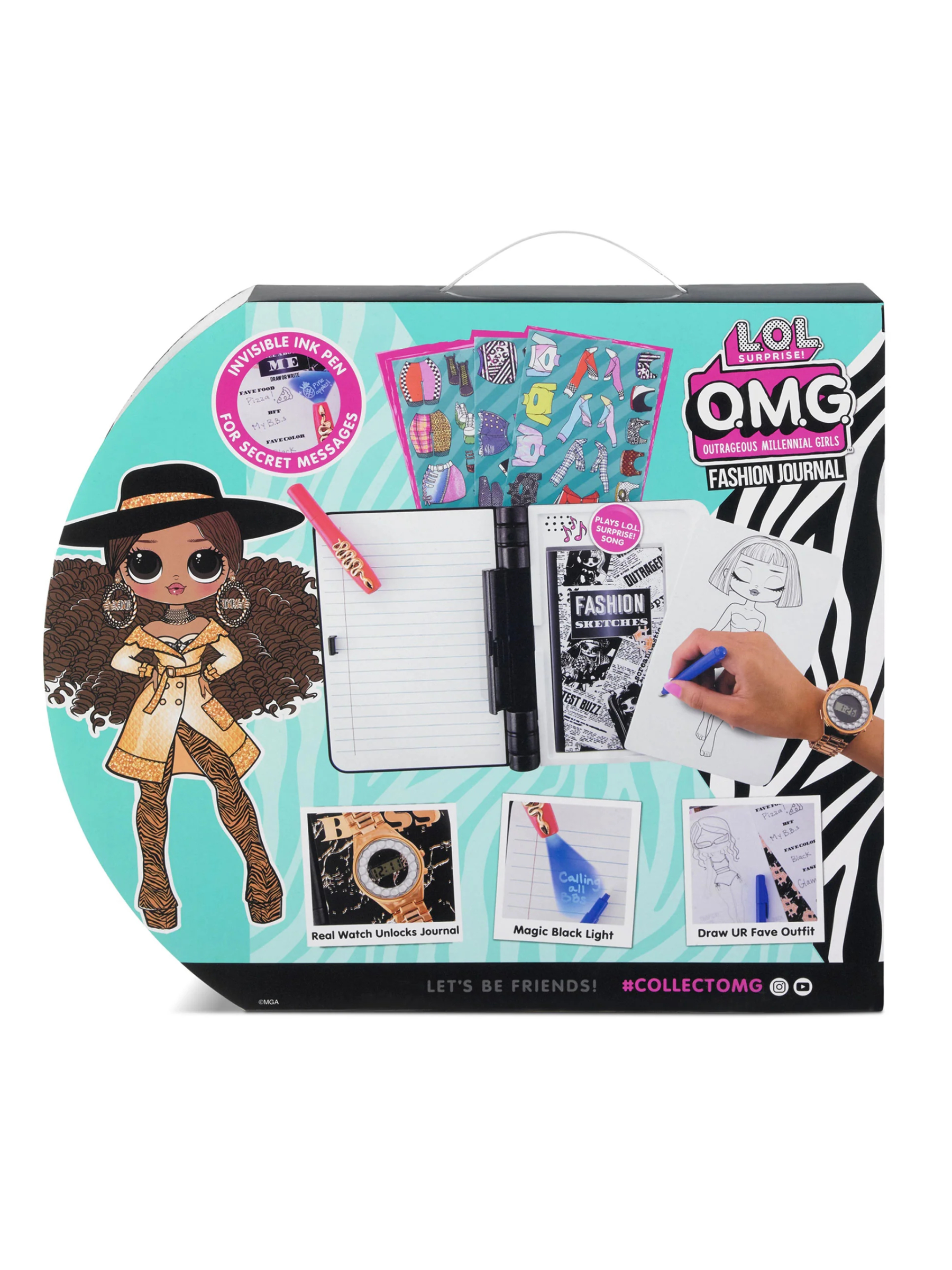 Записная книжка L.O.L. Surprise! OMG Fashion Journal DaBoss - фото 4