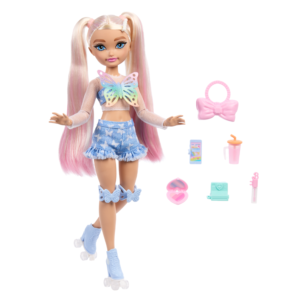 Кукла модельная Barbie Dream Besties Малибу на роликах JFX96 JFX96 - фото 7