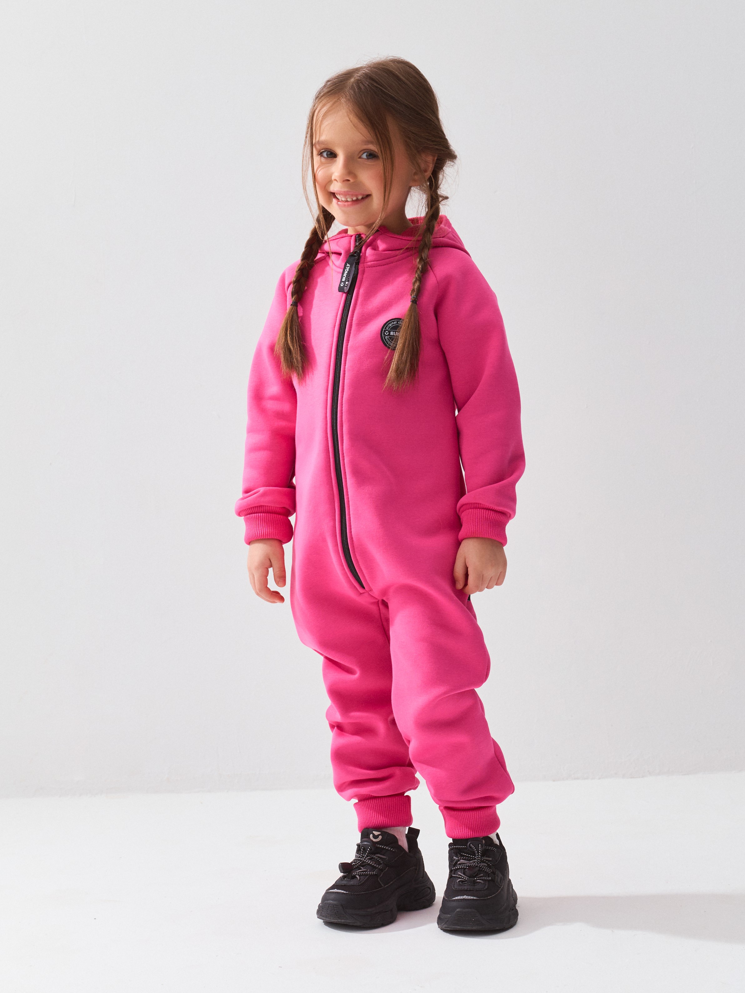Изображение товара Комбинезон BUNGLY для девочек с клапаном и капюшоном Изображение товара Комбинезон BUNGLY для девочек с клапаном и капюшоном