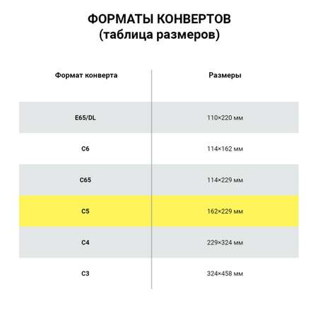 Конверт-пакет Brauberg почтовый формата 162х229 мм 50 штук