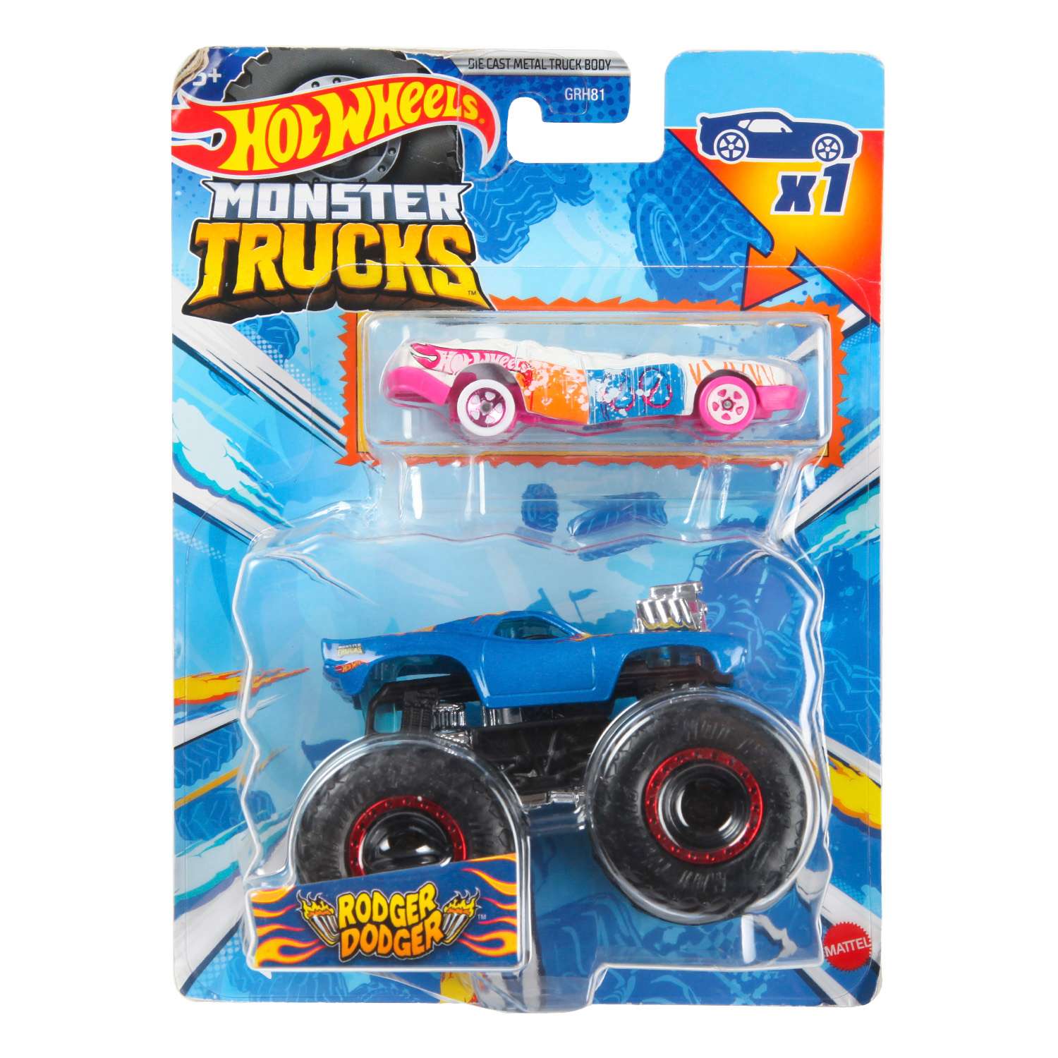 Внедорожник Hot Wheels Dodge 1:64 GRH81 - фото 7
