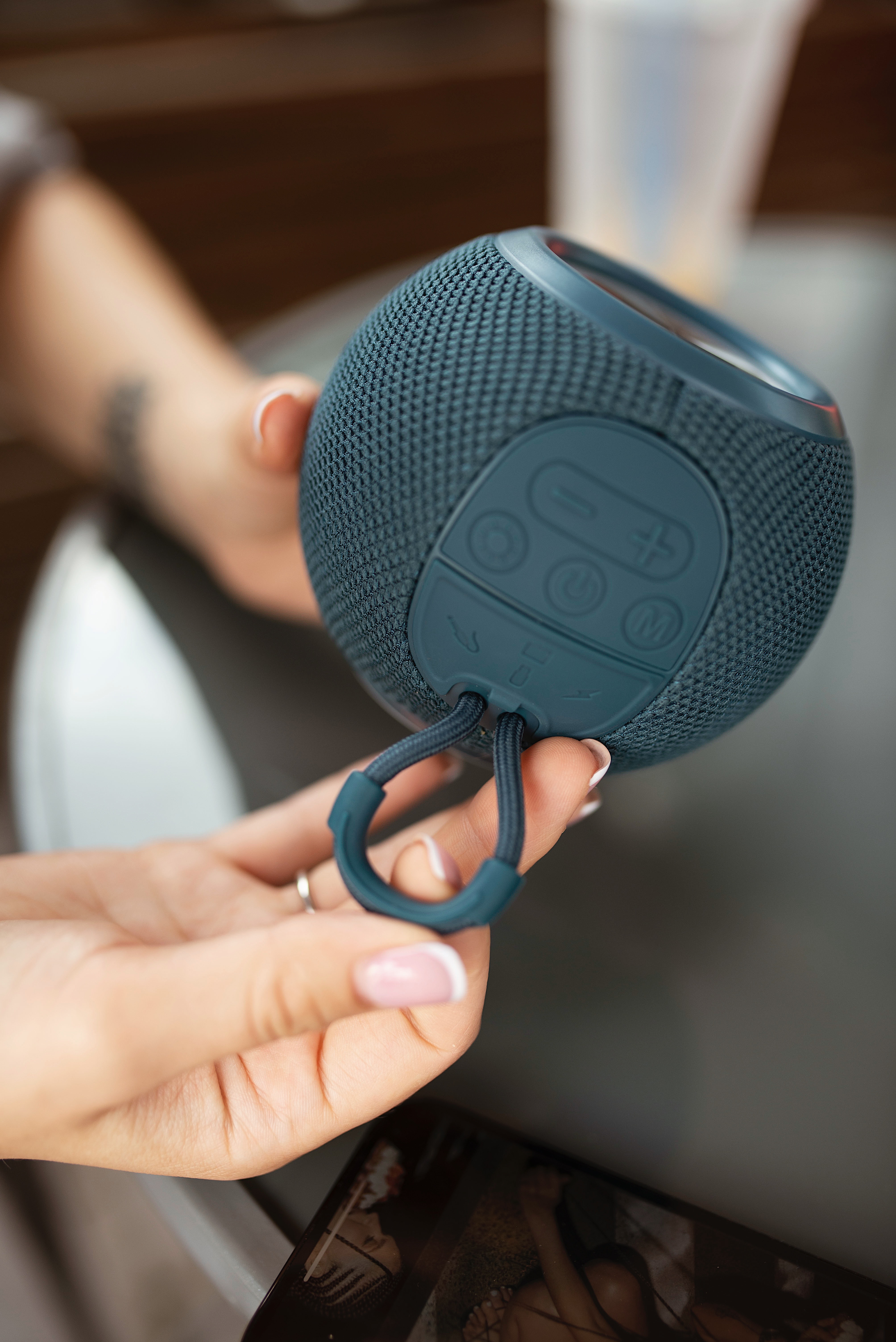 Bluetooth колонка More Choice BS55 Peach - фото 10