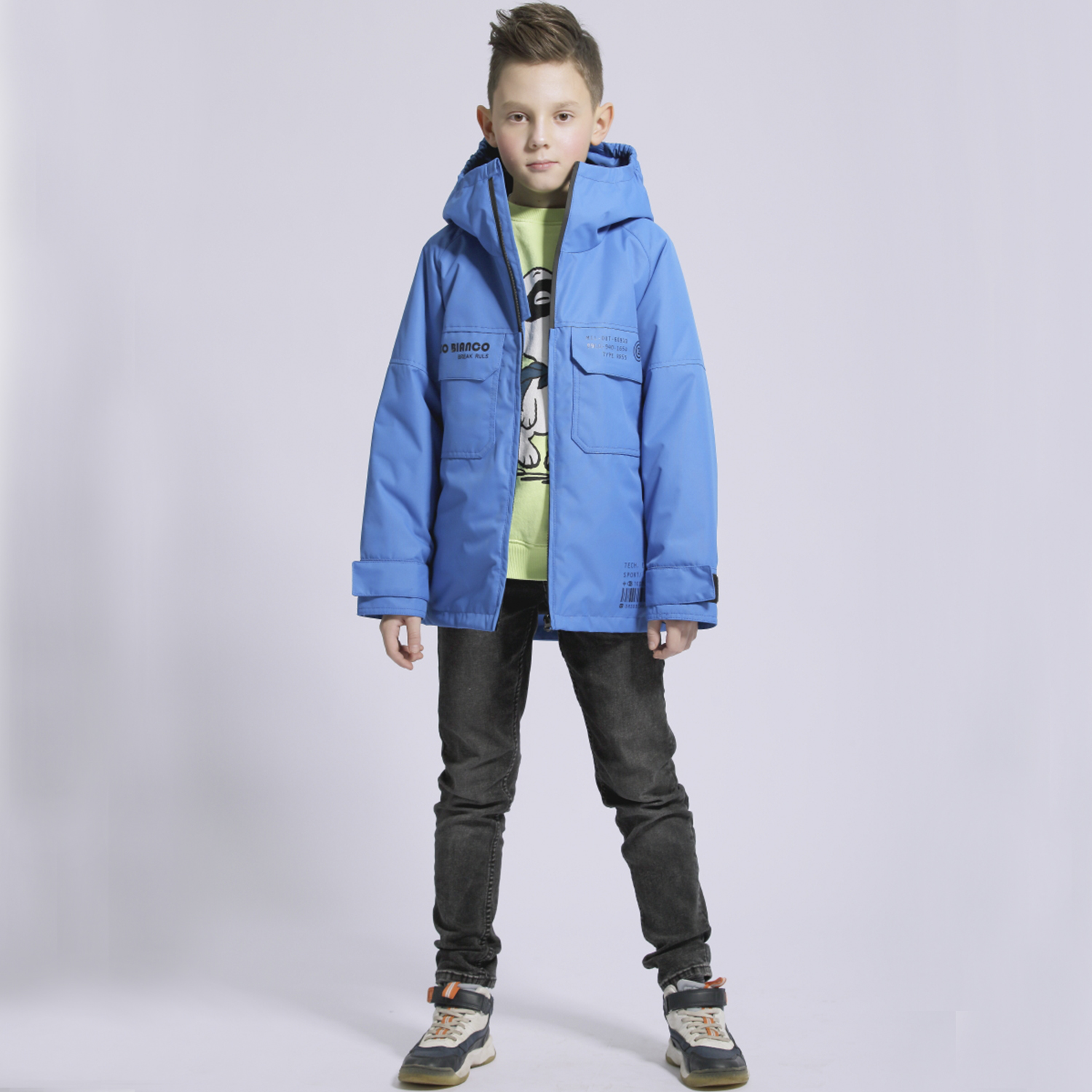 Куртка Orso Bianco OB21095-22_т.голубой - фото 6