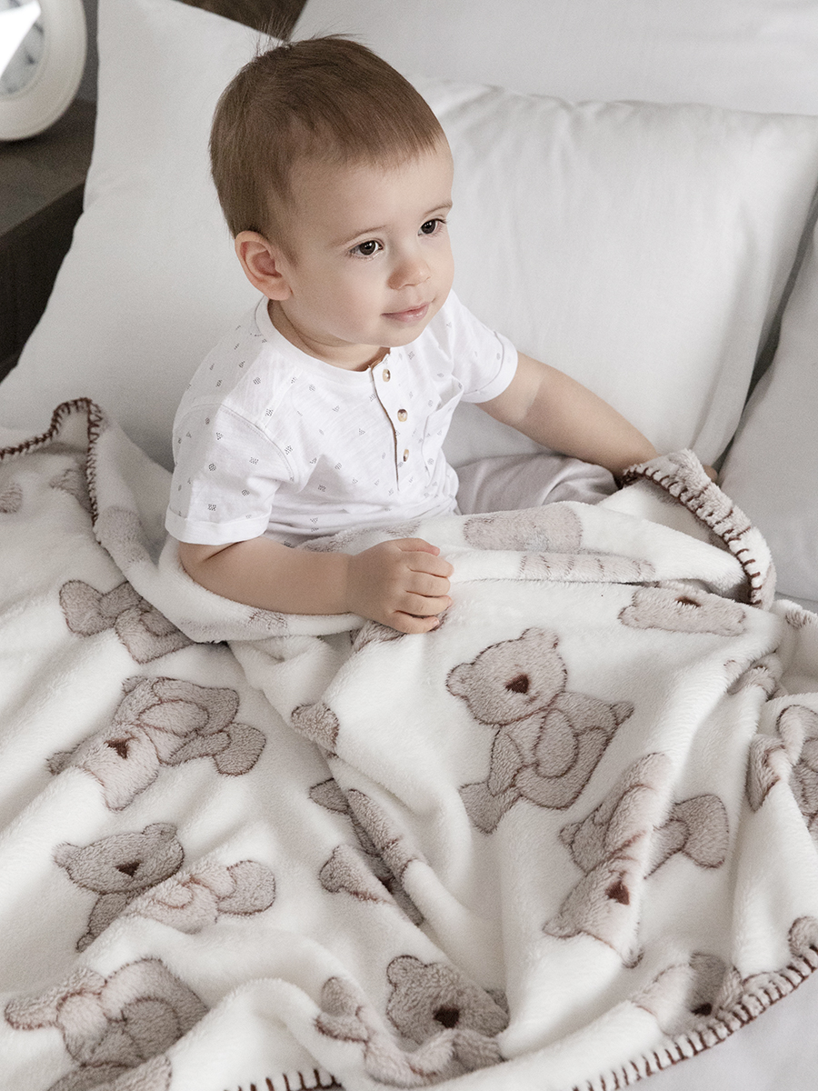Плед для новорожденных Baby Nice ULTRASOFT 100х150 - фото 3