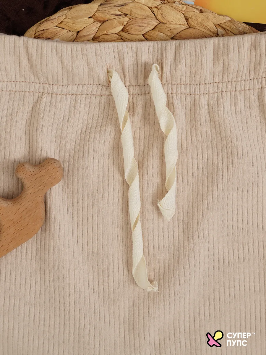 Футболка и штанишки Супер Пупс нбр/фут/штан/паруса/кофе - фото 10