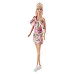 Кукла модельная Demi Star в платье на одно плечо высота 29 см