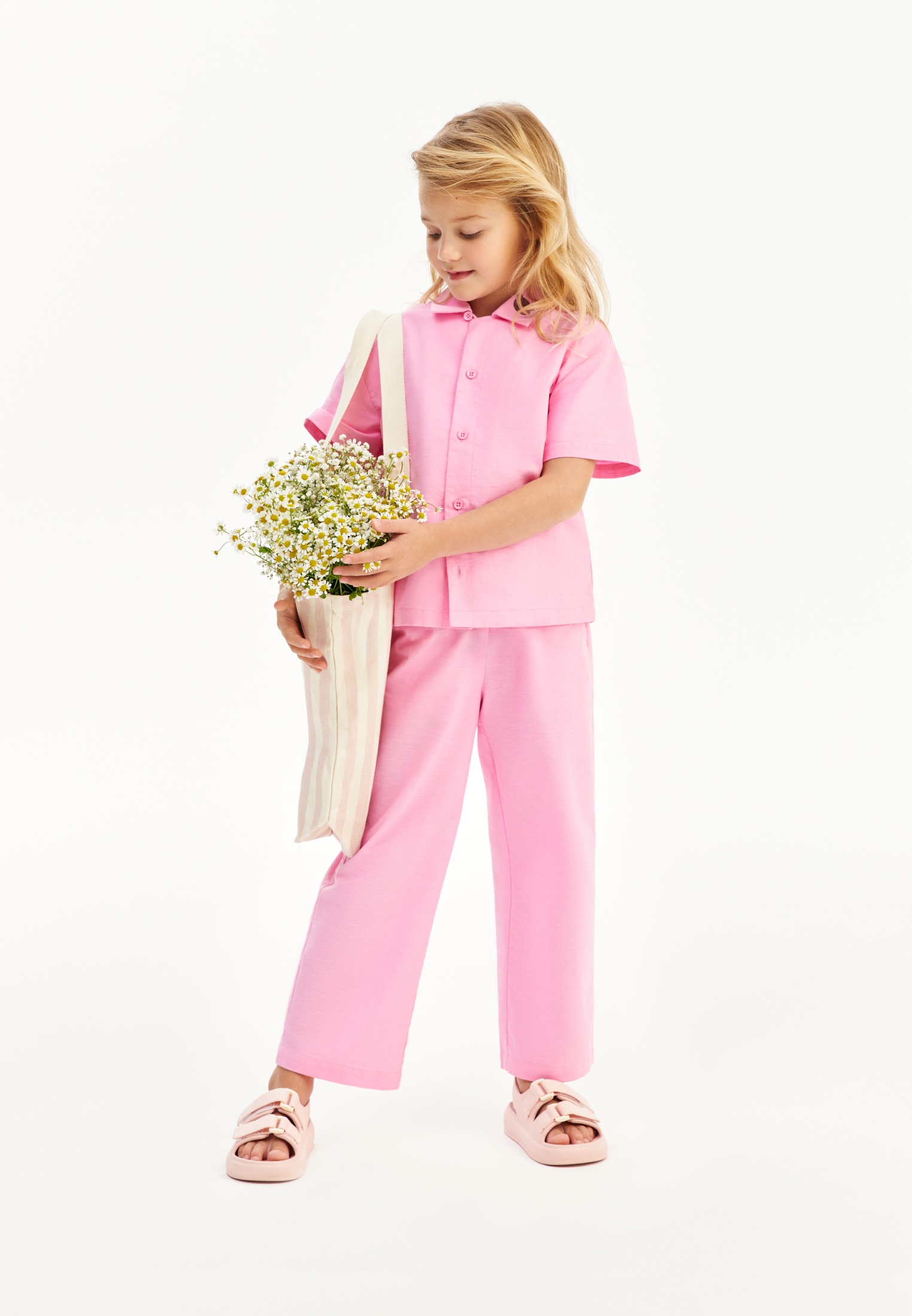 Брюки Junion 905310.TPNT0022-Pink-2 - фото 1
