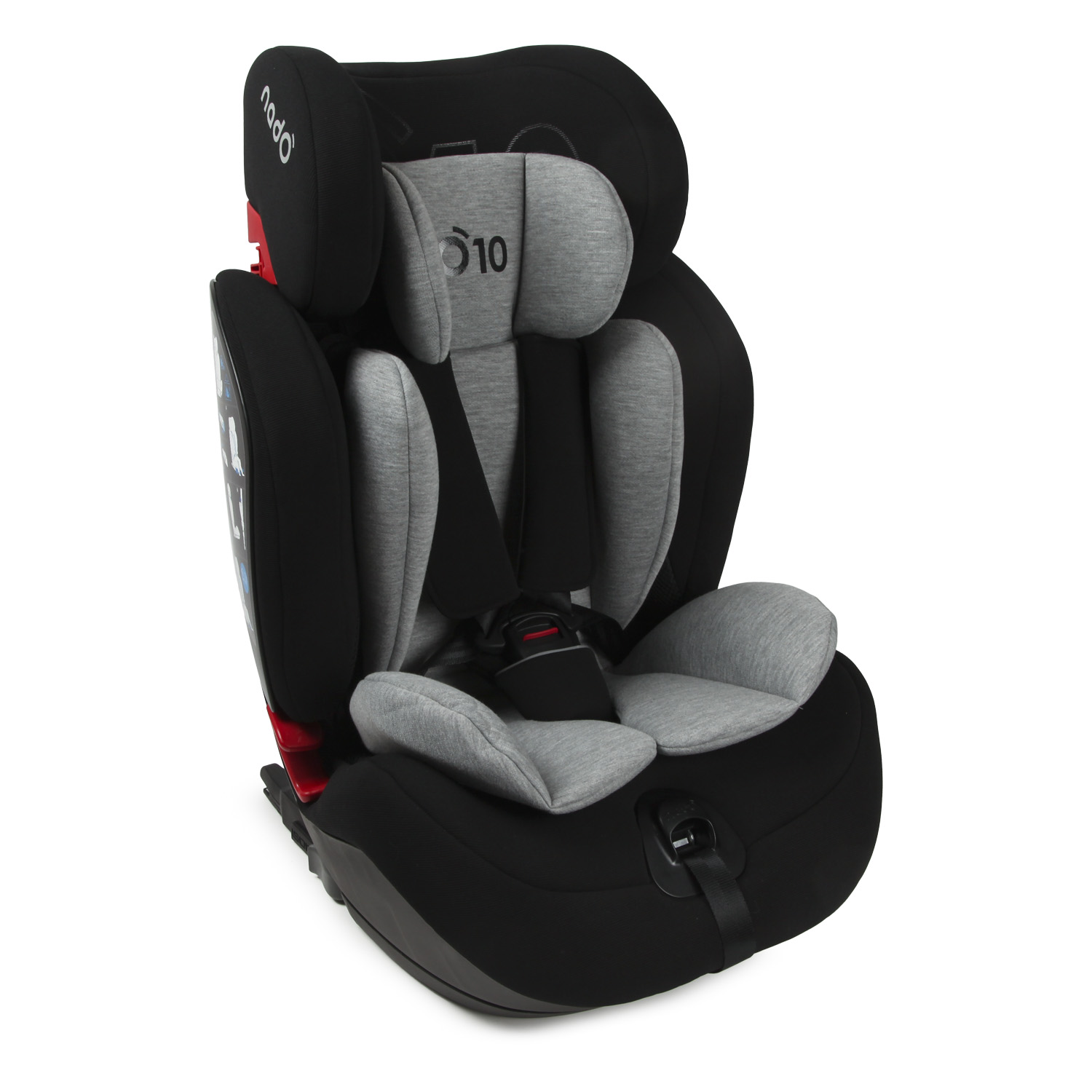 Автокресло nado Black currant Isofix 1/2/3 (9-36 кг) - фото 10