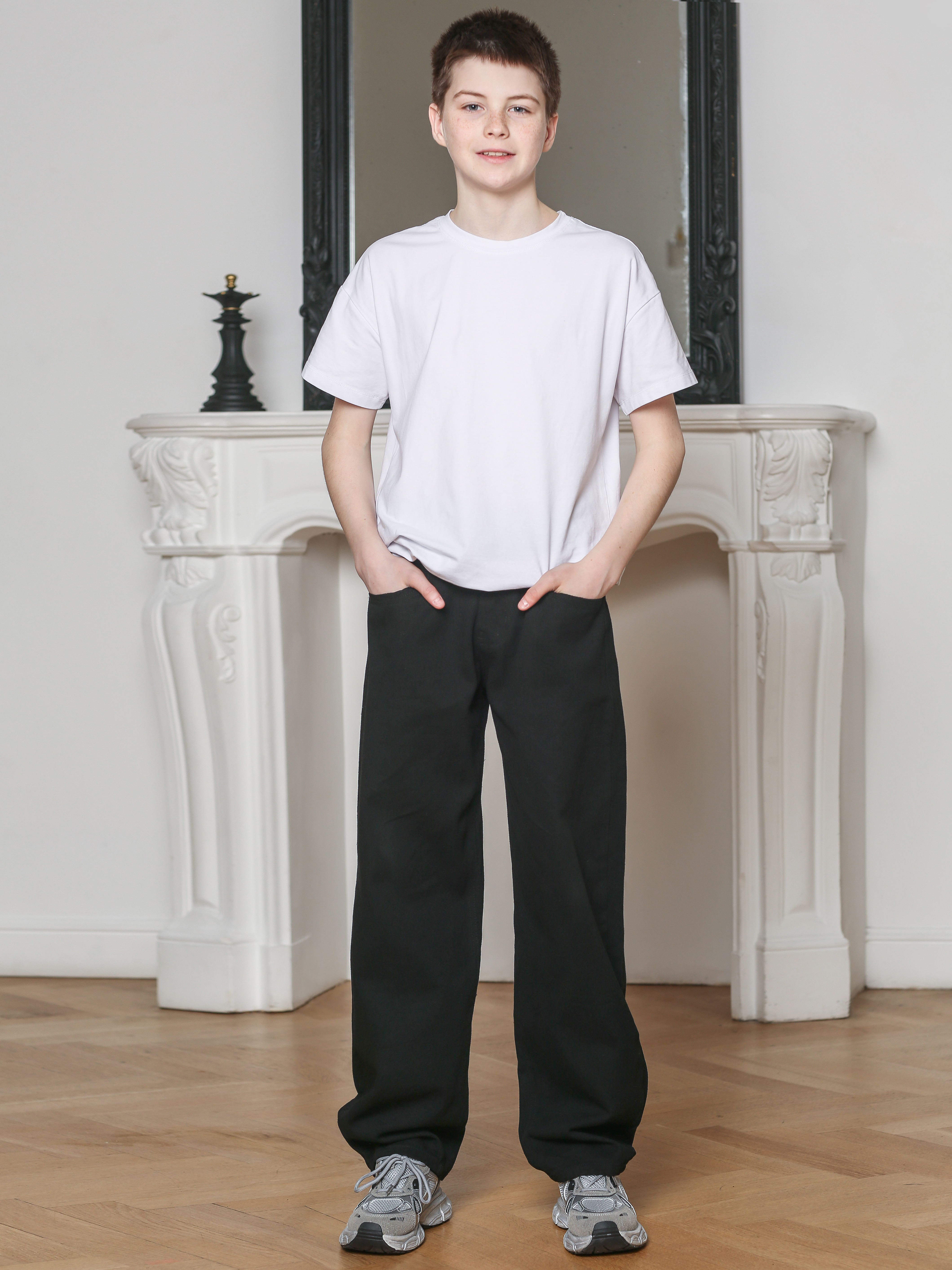 Джинсы-багги СИНИЙ МИР R171A-IL - фото 6