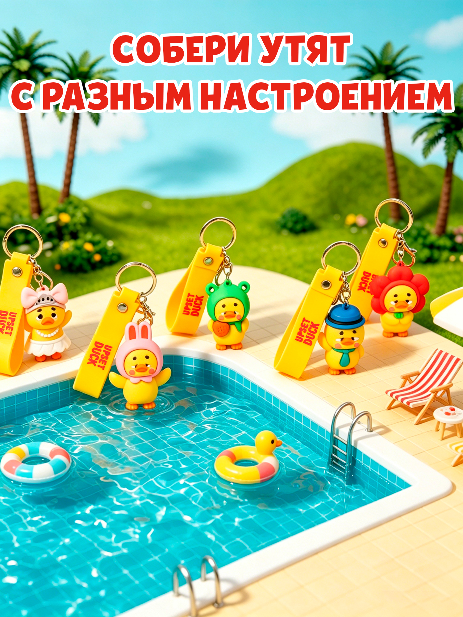 Брелок Upset Duck - фото 8