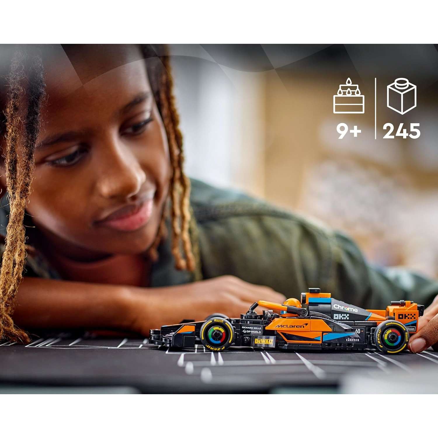 Конструктор LEGO Speed Champions McLaren 245 дет. - фото 9