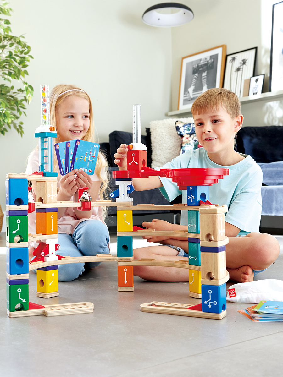 Конструктор Hape деревянный 60 дет. - фото 1