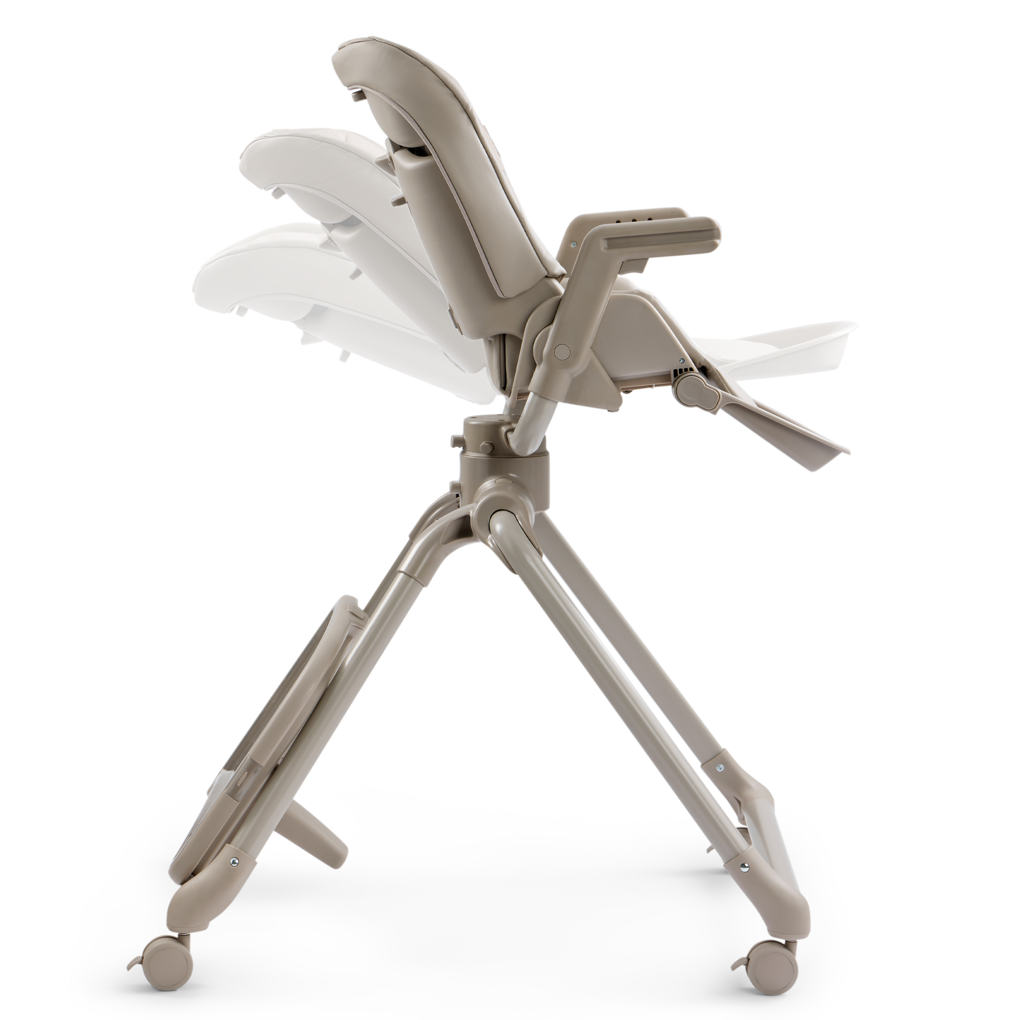 Стульчик для кормления Happy Baby ROMEO серый - фото 4