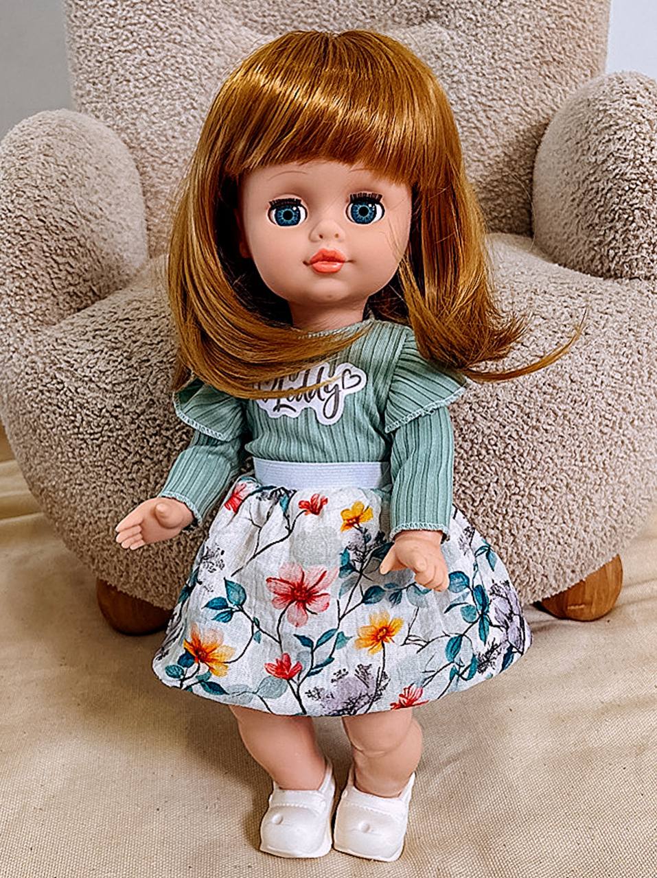 Кукла классическая СТРАНА КУКОЛ разговаривающая большая высота 40 см 25-17.3 - фото 17