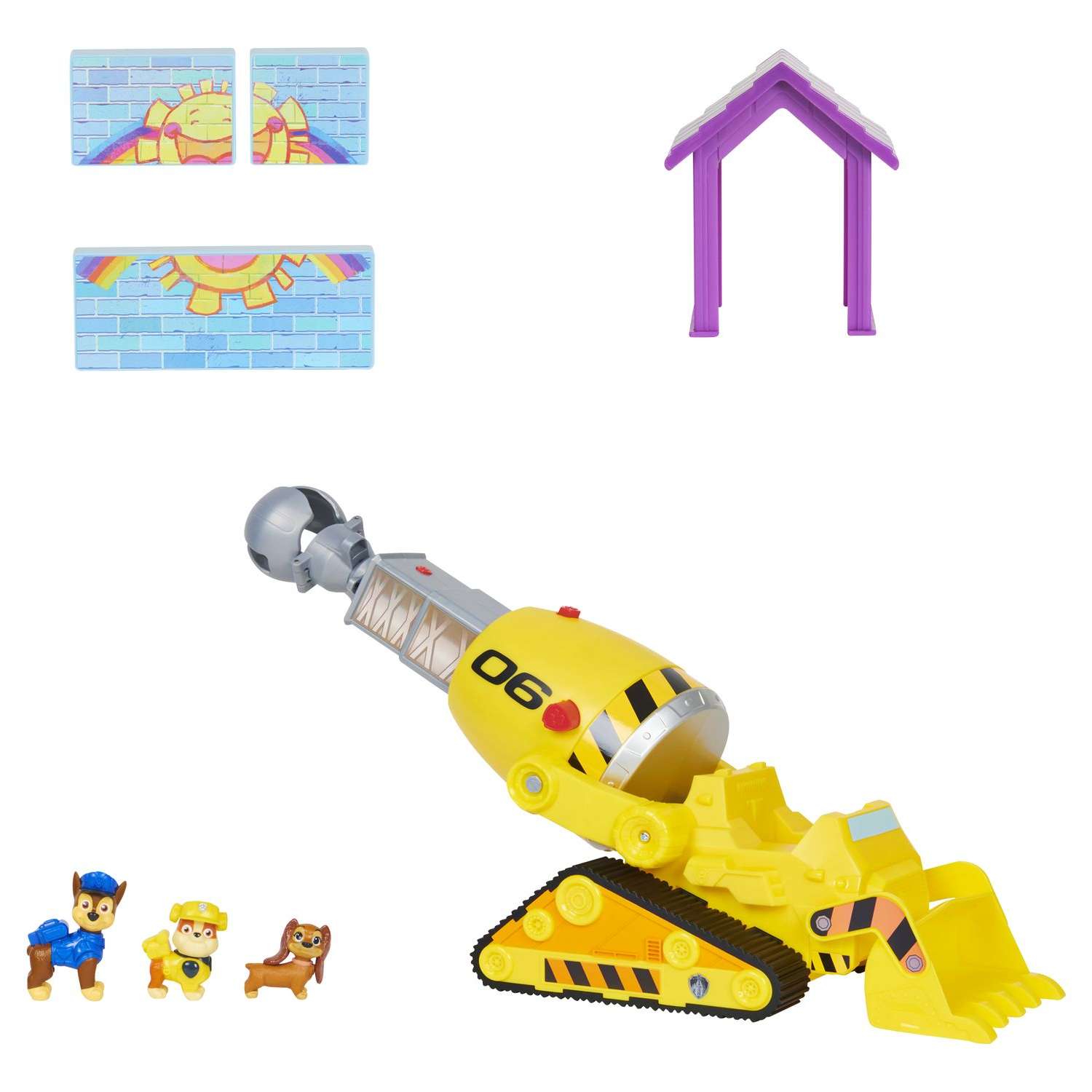 Бульдозер Paw Patrol 6063424 - фото 4