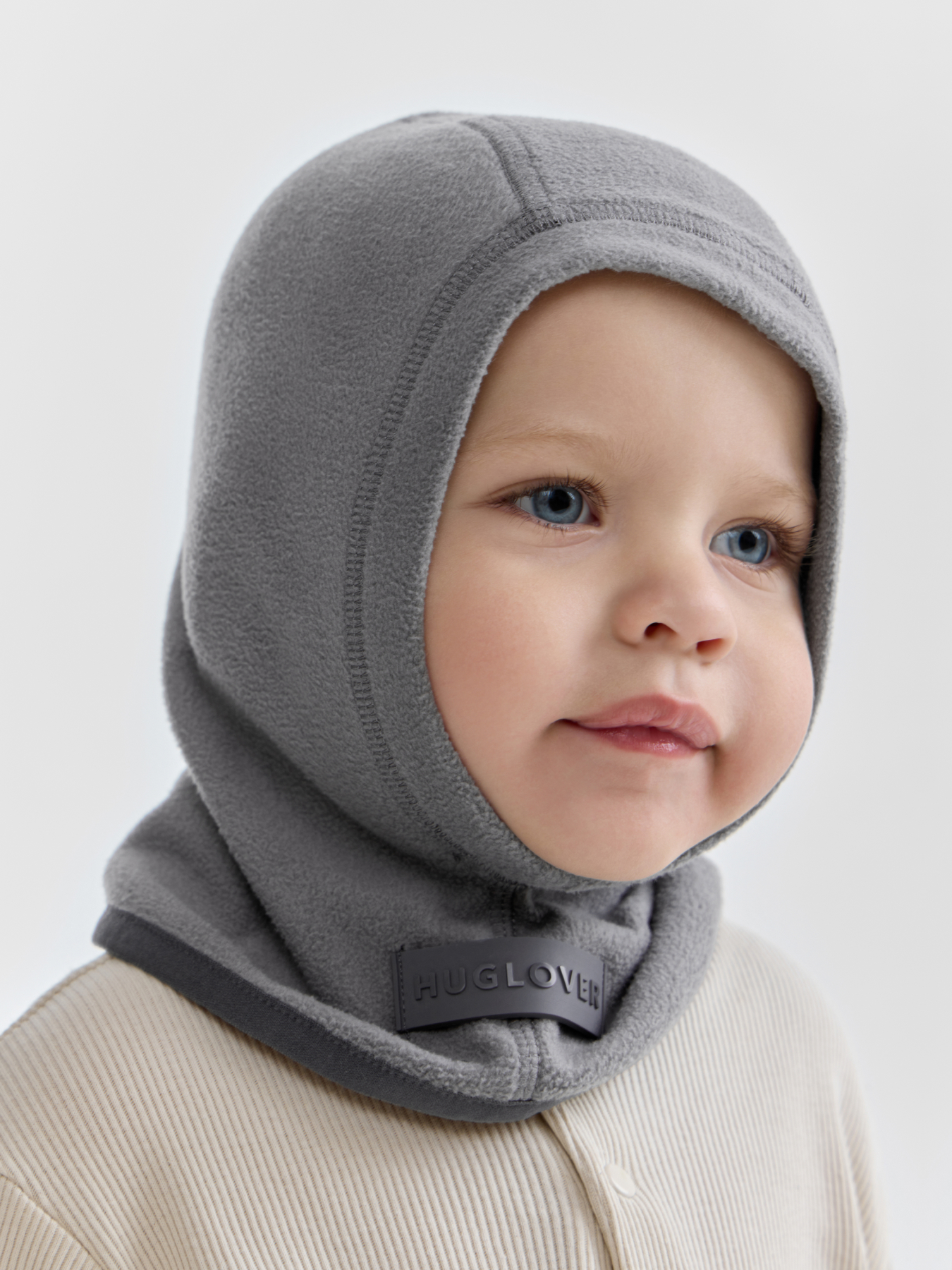 Балаклава Happy Baby 89101-0_grey - фото 1