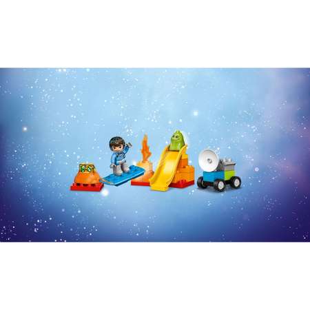 Конструктор LEGO DUPLO Космические приключения Майлза блочный