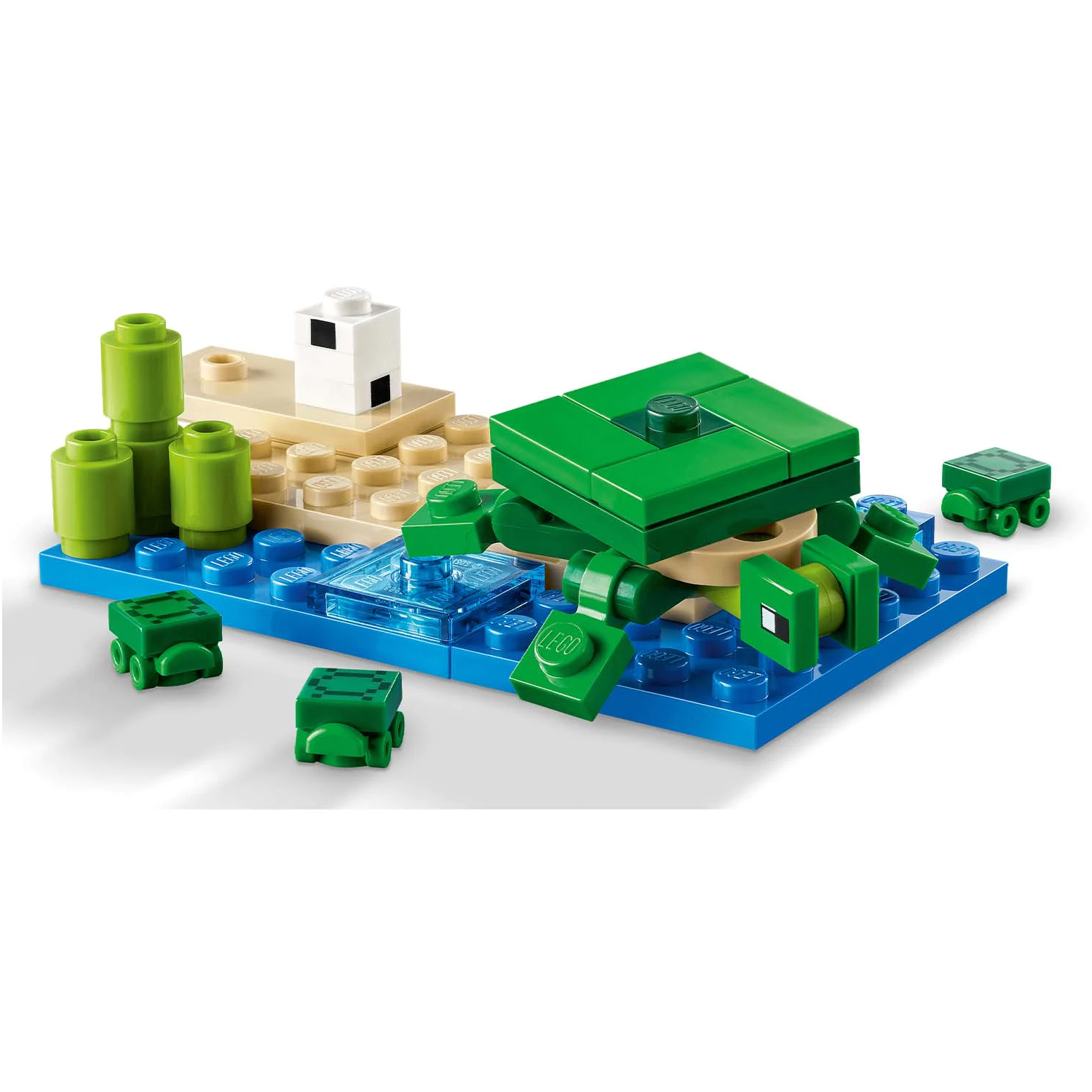 Конструктор LEGO Minecraft Домик на Черепашьем пляже - фото 8