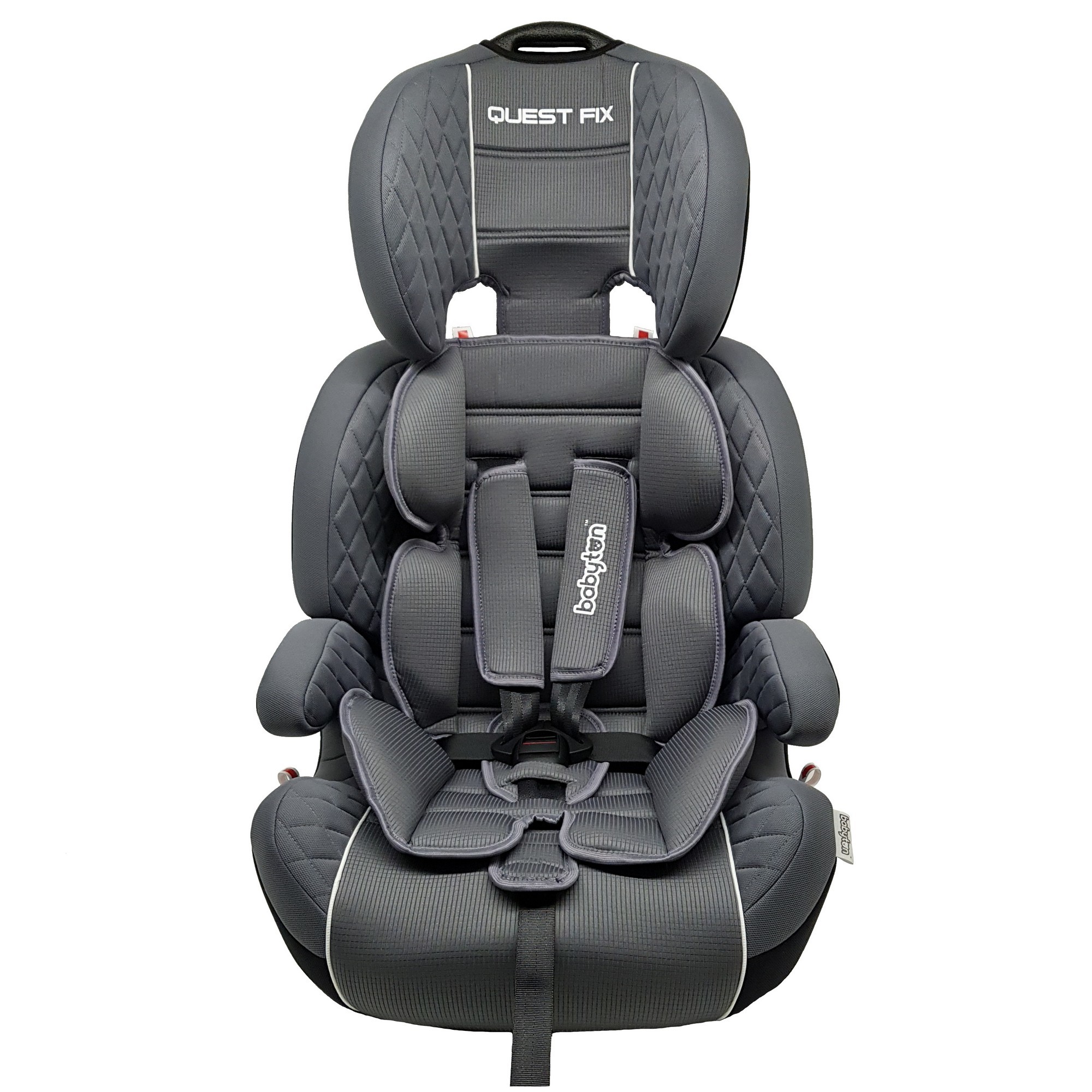 Автокресло Babyton Quest Fix Isofix 1/2/3 (9-36 кг) серый - фото 3