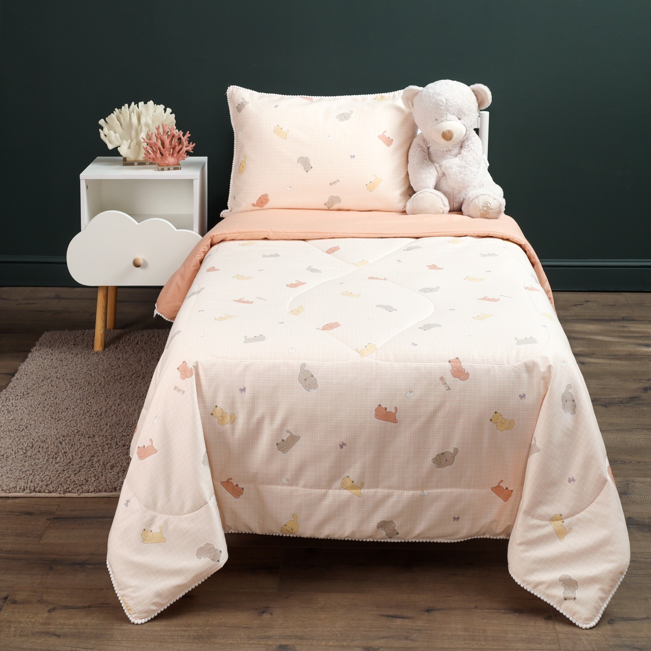 Комплект постельного белья Sofi de Marko Котята полутораспальный 3 предм. - фото 1