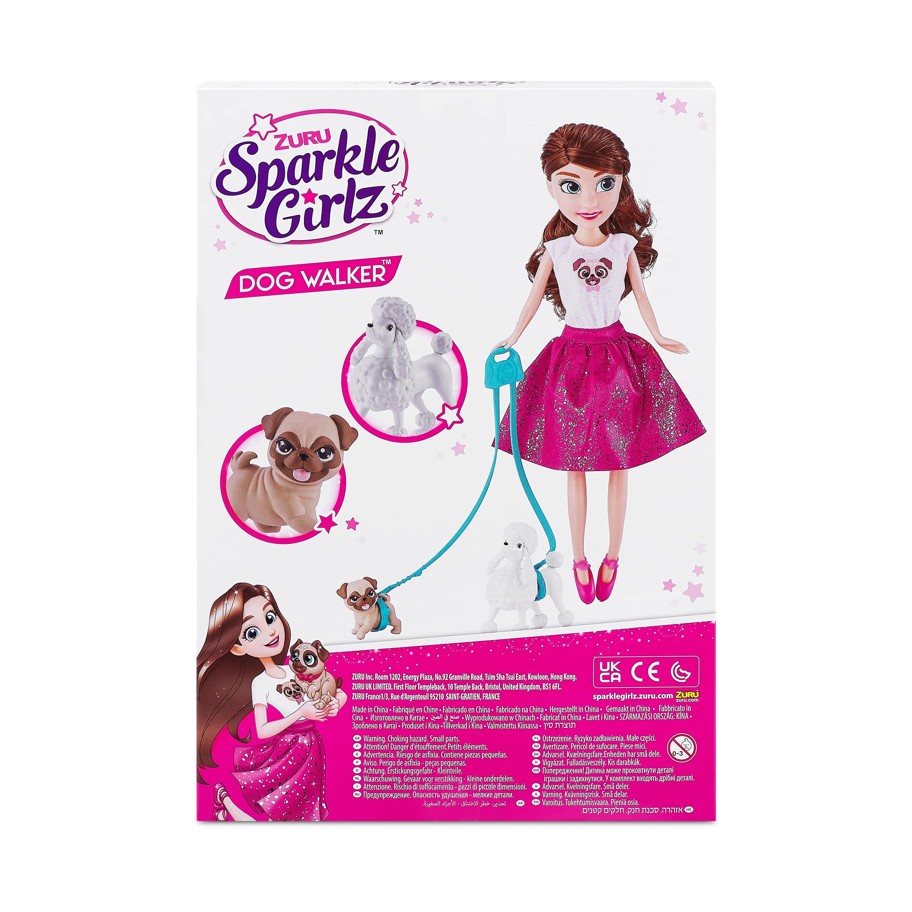 Игровой набор Zuru Sparkle Girlz Прогулка с питомцем в ассортименте - фото 11