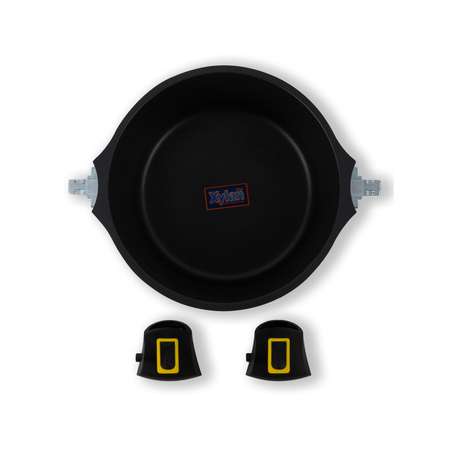 Кастрюля с крышкой ZANUSSI из алюминия Assisi со съемной ручкой 24 см