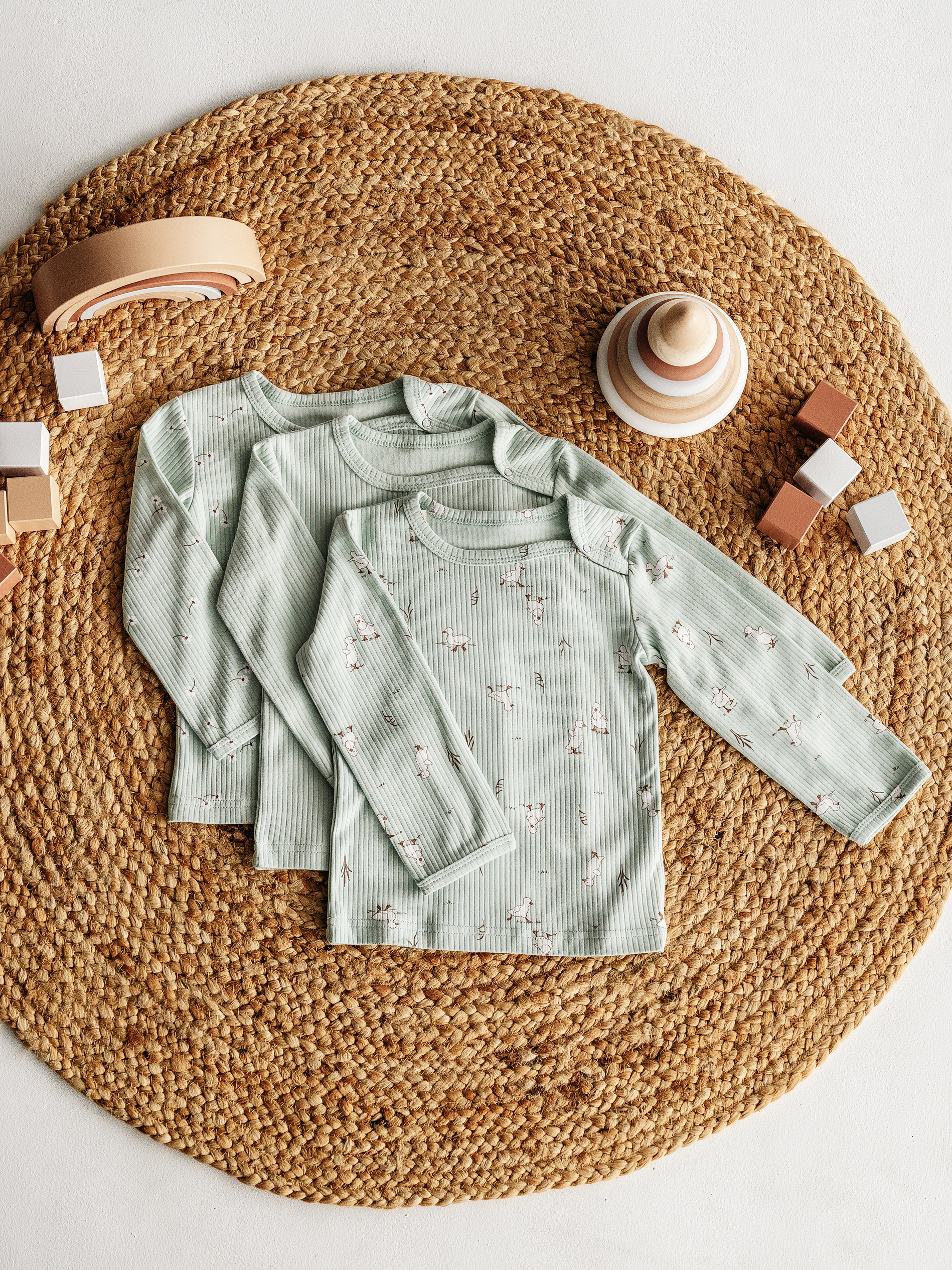 Лонгслив 3 шт. TOPOTUSHKI ТКР1155657ин - фото 2