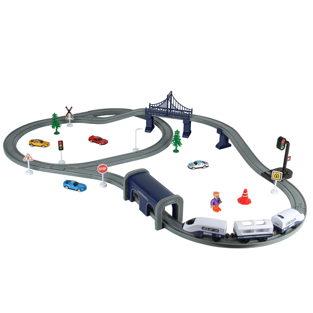 Набор железнодорожный Veld Co 104 см 135619 - фото 6