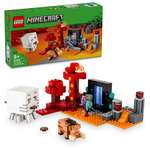 Конструктор LEGO Minecraft Засада на нижнем портале 352 дет.