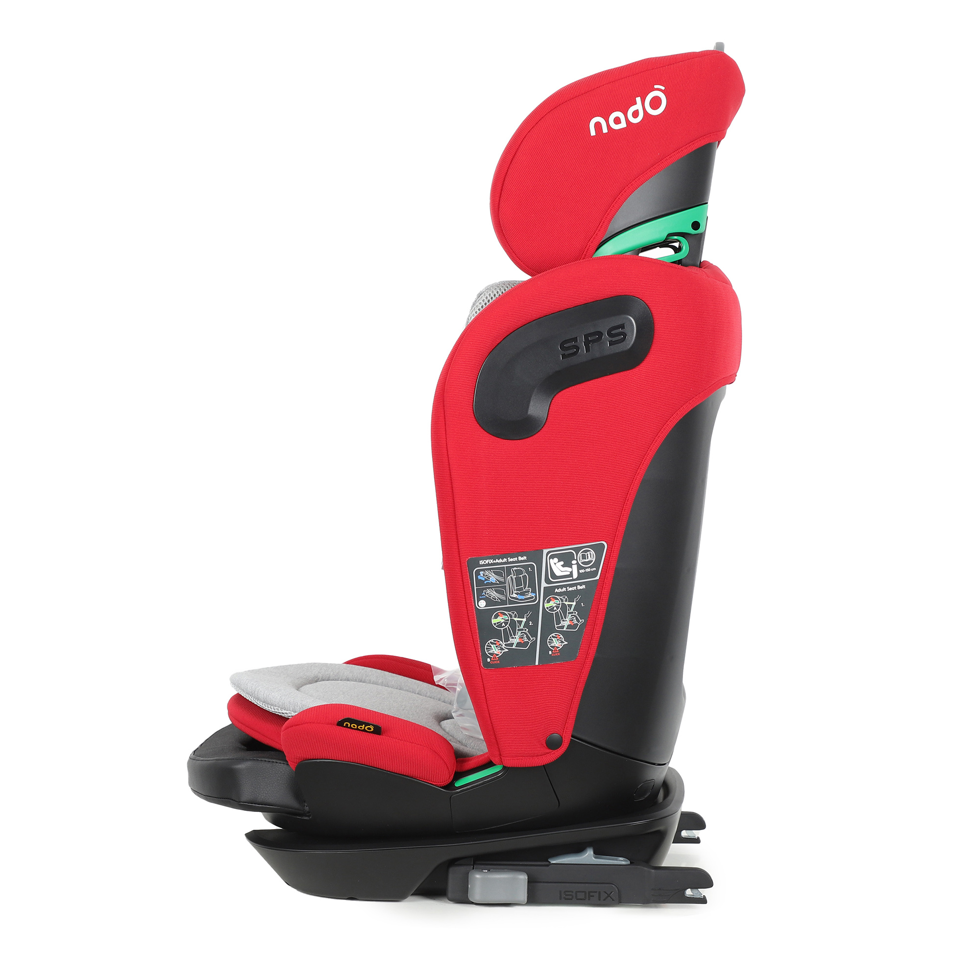 Автокресло nado Garnet red Isofix 2/3 (15-36 кг) - фото 29