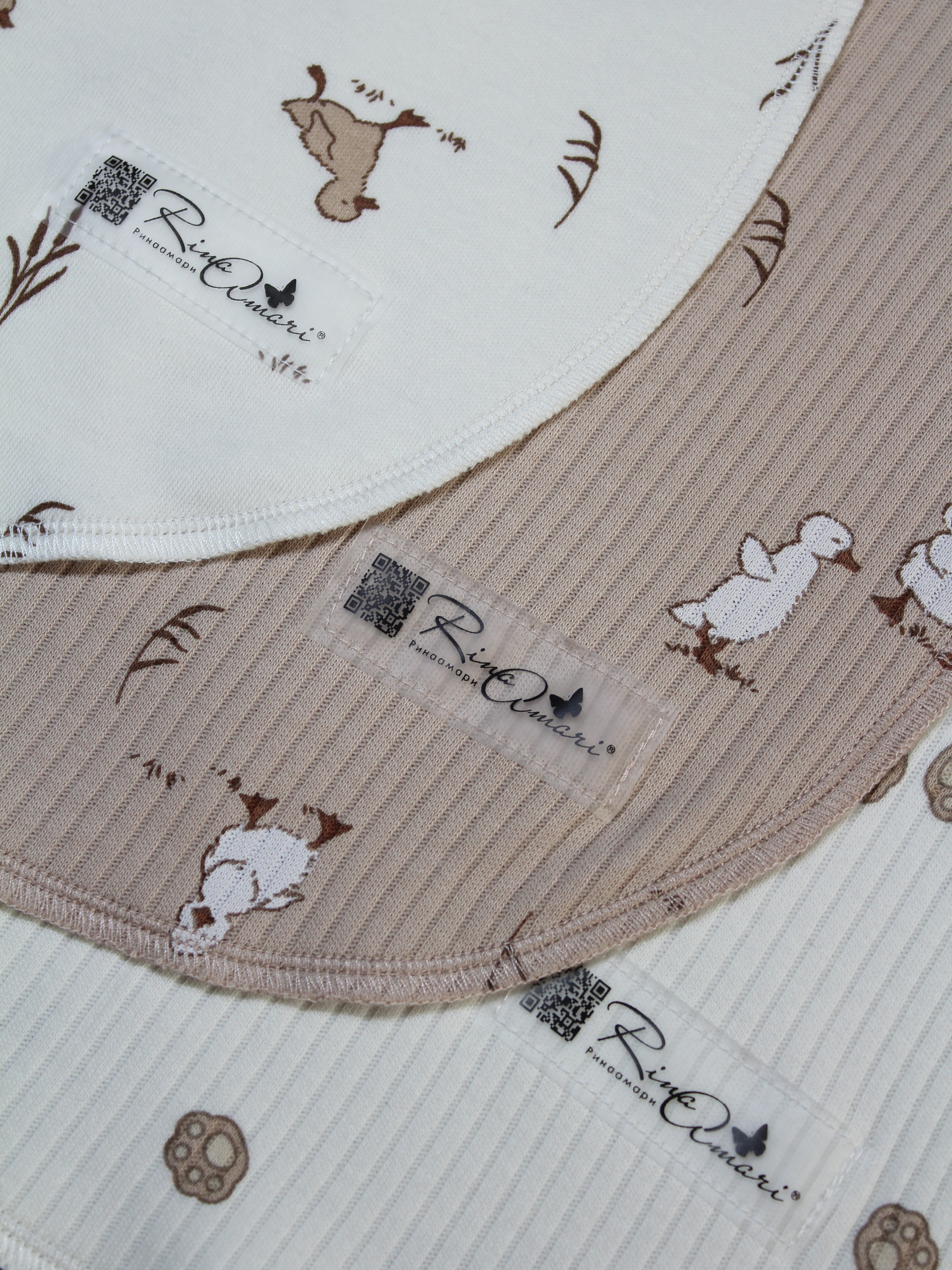 Конверт пеленальный (кокон) RinaAmari белый - фото 19