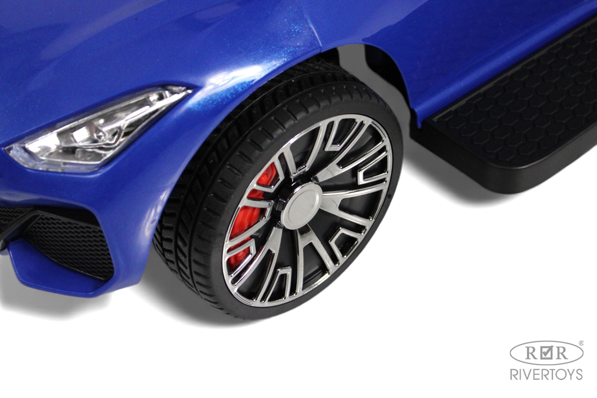 Каталка RIVERTOYS Z005ZZ-BP-BLUE синий - фото 9