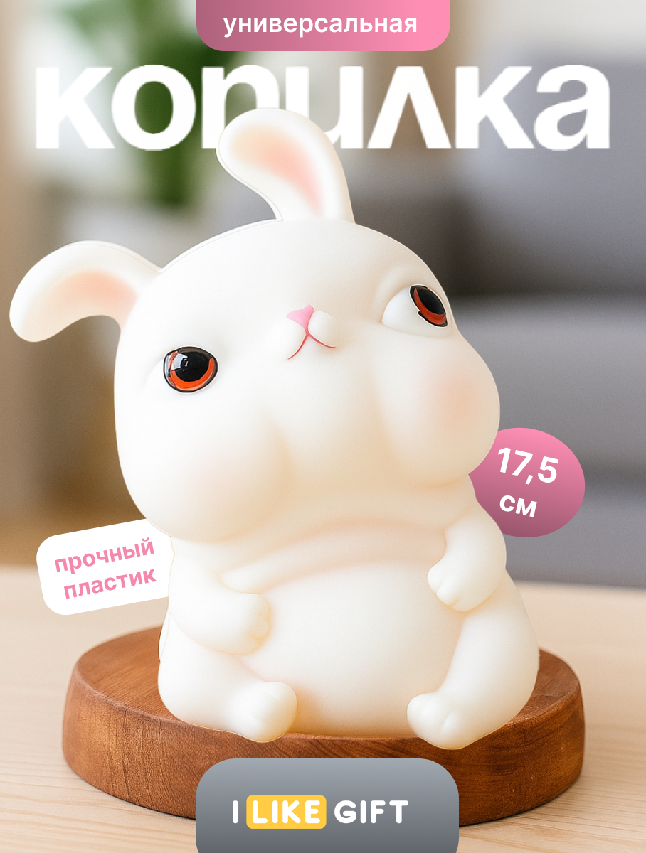 Копилка iLikeGift Зайчик - фото 1