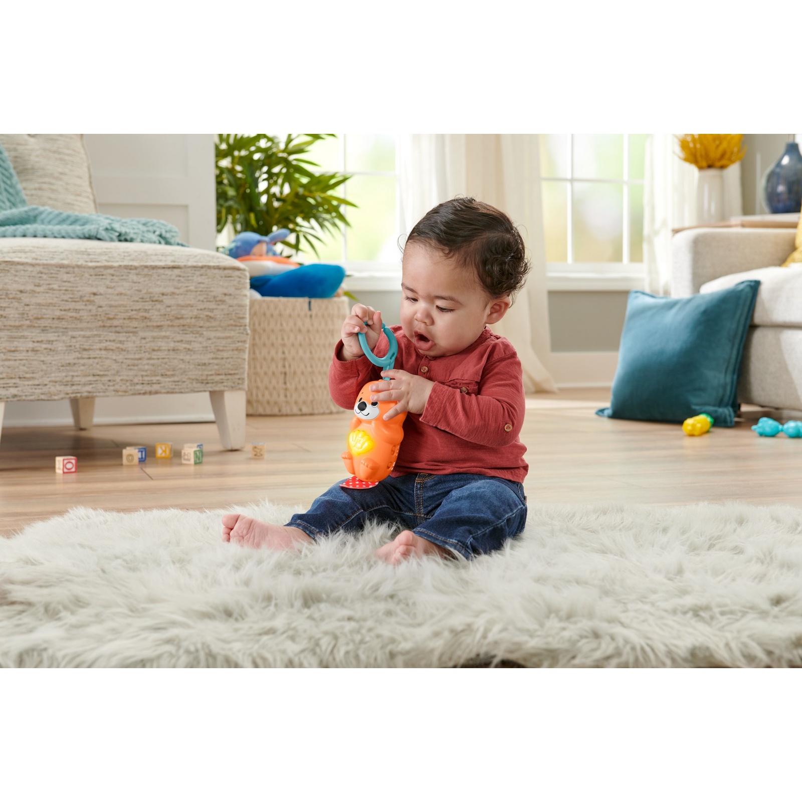 Коврик Fisher Price с дугами Светись и расти - фото 27