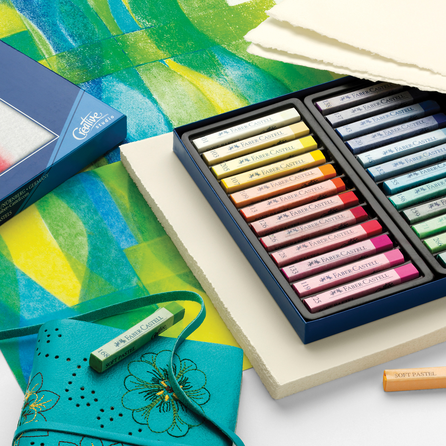 Пастель художественная сухая Faber Castell 36 шт. - фото 3