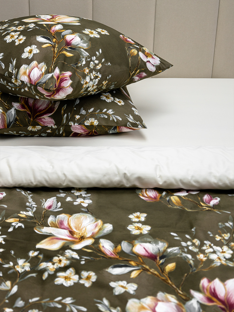 Комплект постельного белья для SNOFF Дэниэла сатин семейный 5 предм. - фото 2