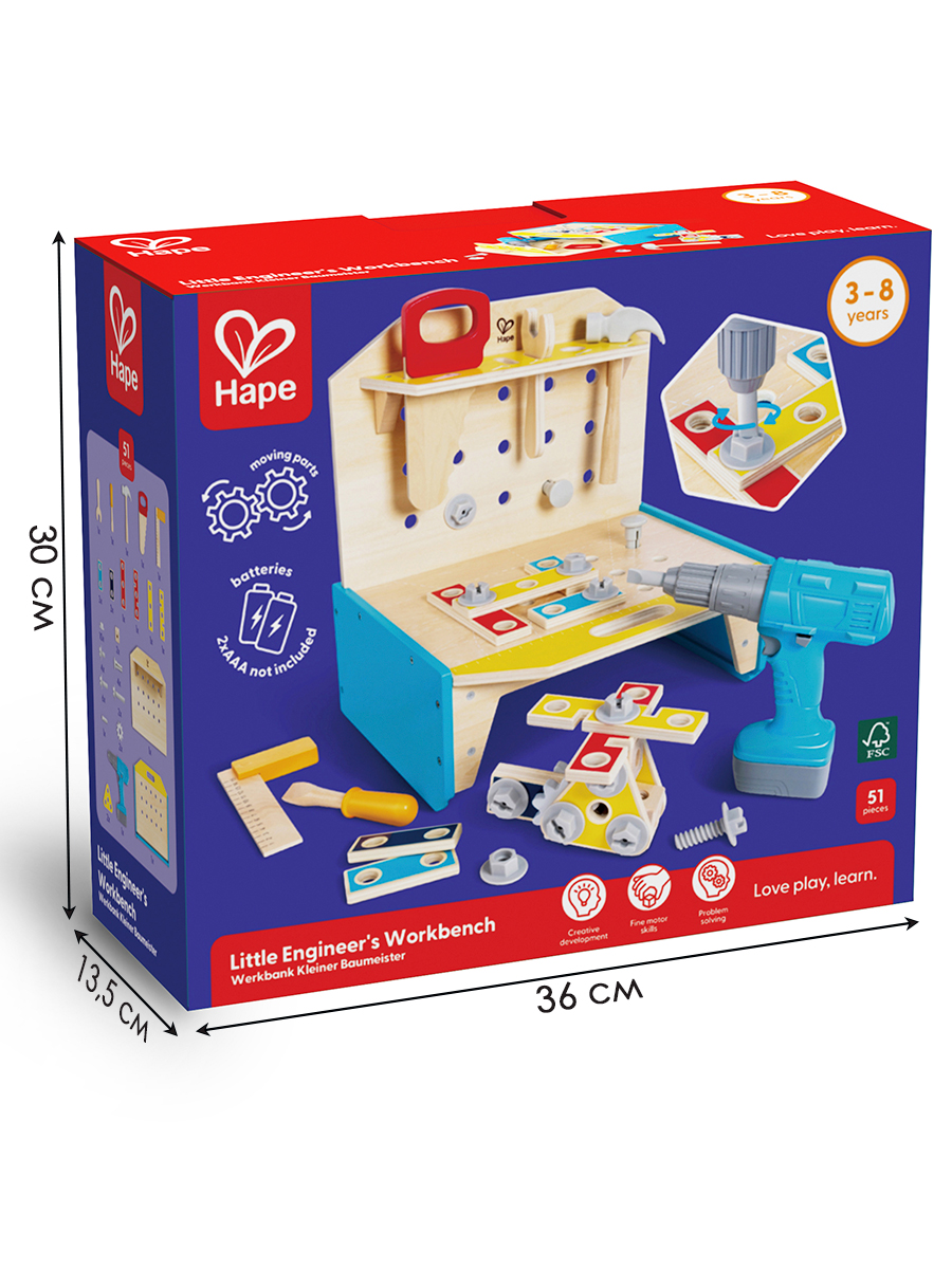 Игрушка Hape Моя мастерская - фото 13