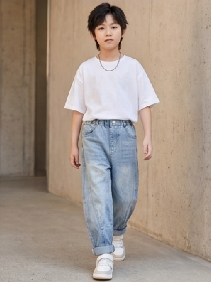 Джинсы Artcher kids Jeans0018Голубые - фото 8