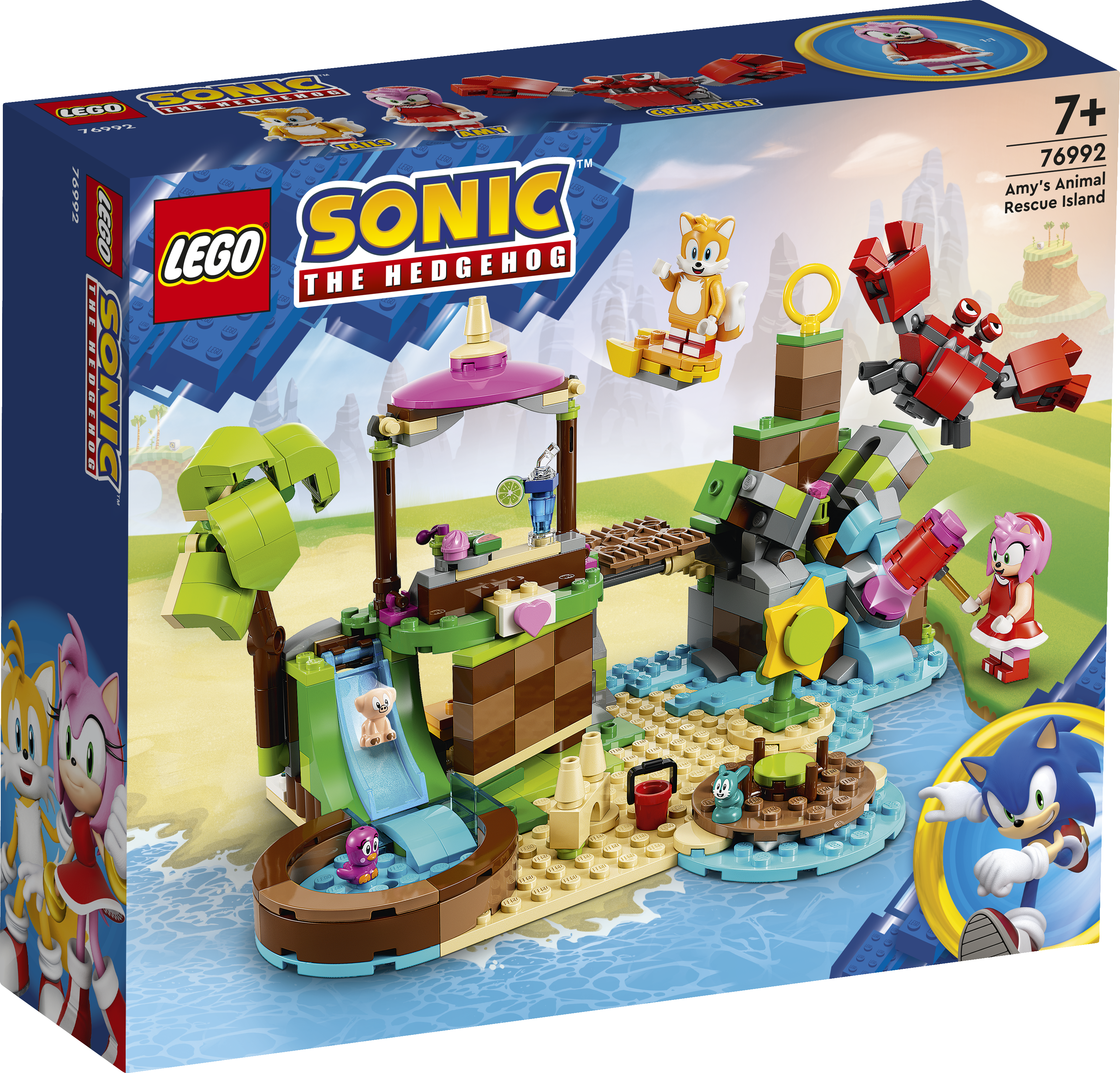 Конструктор LEGO Sonic the Hedgehog Остров спасения животных Эми 388 дет. - фото 4