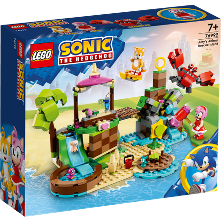 Конструктор LEGO Sonic the Hedgehog Остров спасения животных Эми блочный