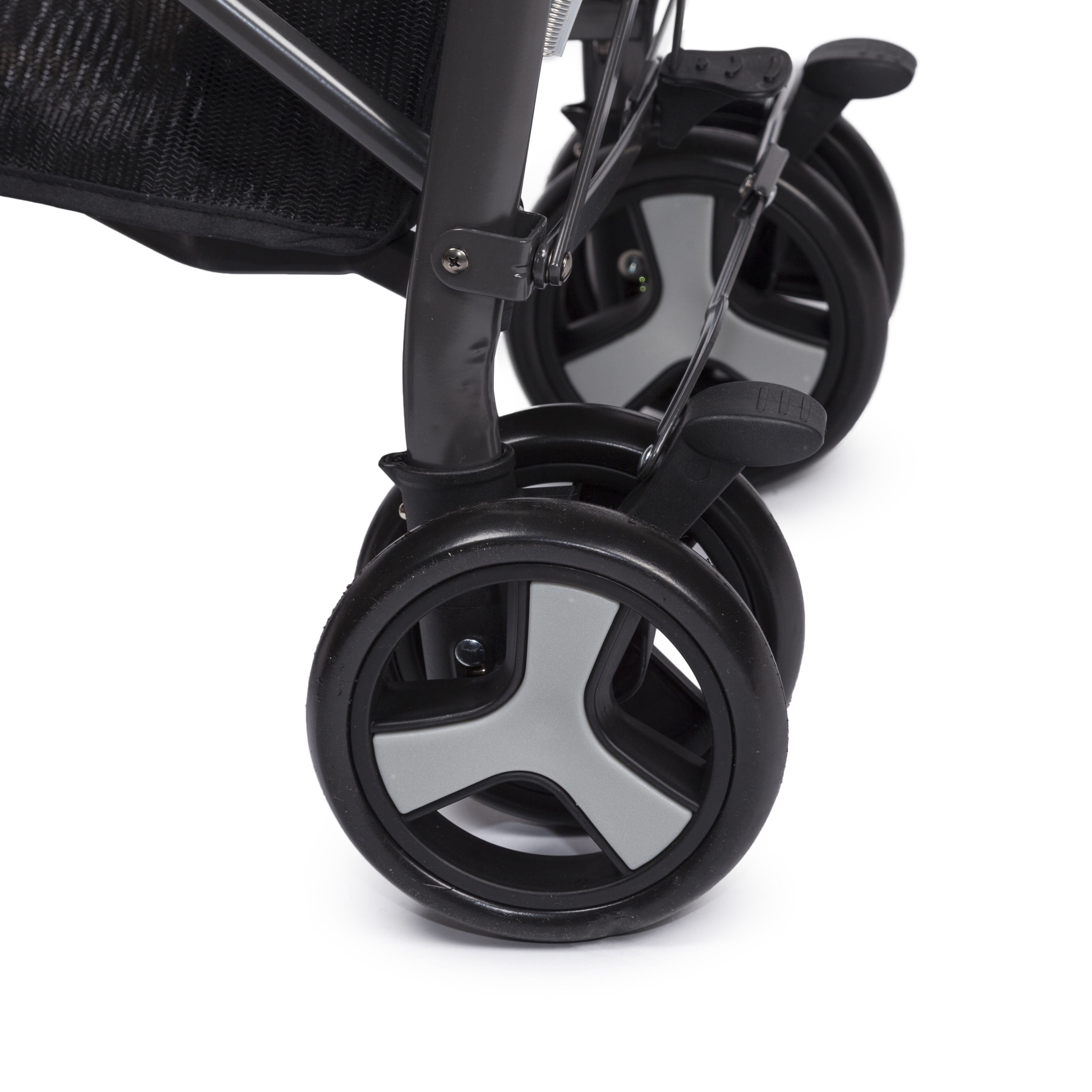 Коляска прогулочная hoco Magic Green lilly серый - фото 10