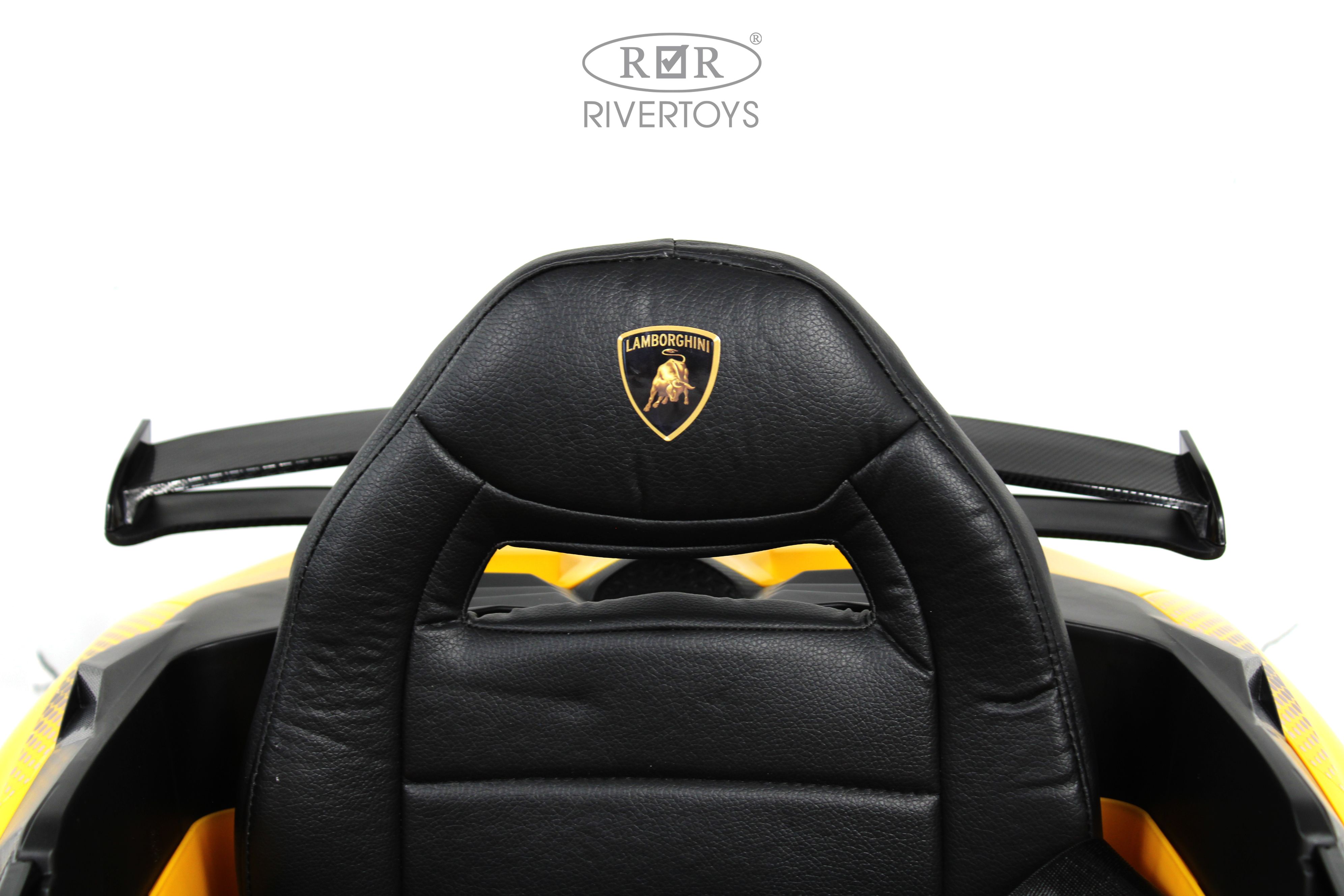 Электромобиль RIVERTOYS K888PX-YELLOW С пультом ДУ - фото 8