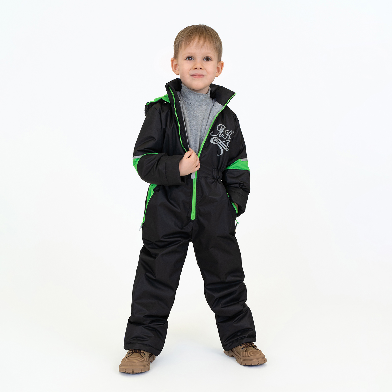 Комбинезон Arctic kids 30-041/2 черный яблоко - фото 12