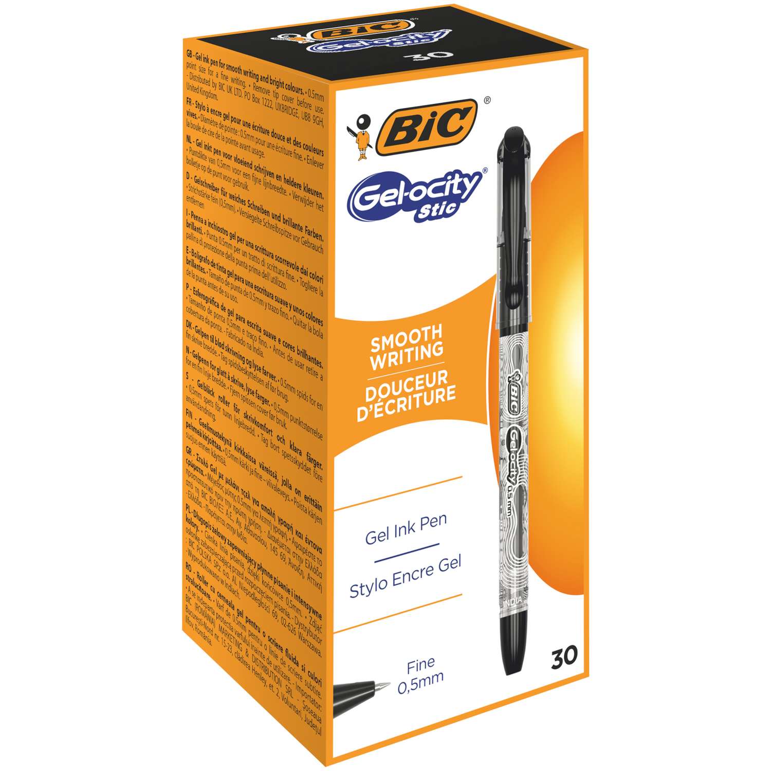 Ручка гелевая BIC 1 шт. - фото 6