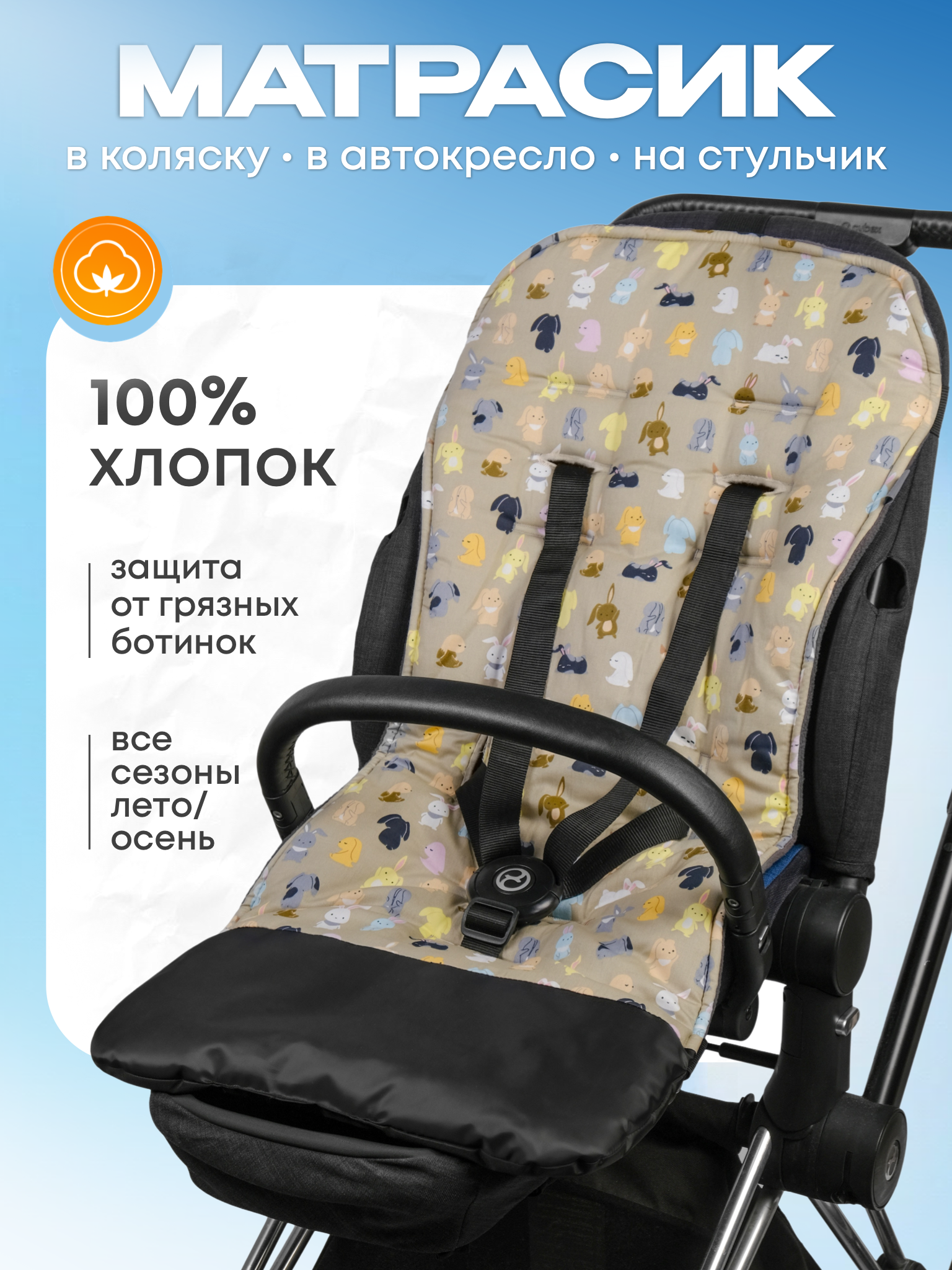 Сменный текстиль Buggykids 2050/001 - фото 1